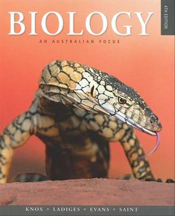 Cover Art for 9780070274402, Biology: An Australian Focus (4th Edition) by Pauline Y. Ladiges, R. Bruce Knox, Barbara K. Evans, Robert Bryce Saint