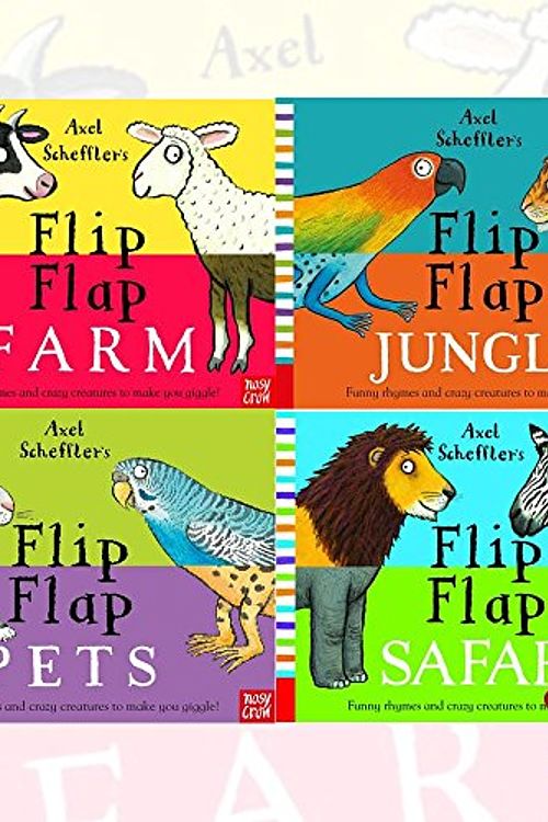 Cover Art for 9789123567300, Axel Scheffler's Flip Flap Series 4 Books Bundle Collection with Gift Journal (Farm, Jungle, Safari, Pets) by Axel Scheffler