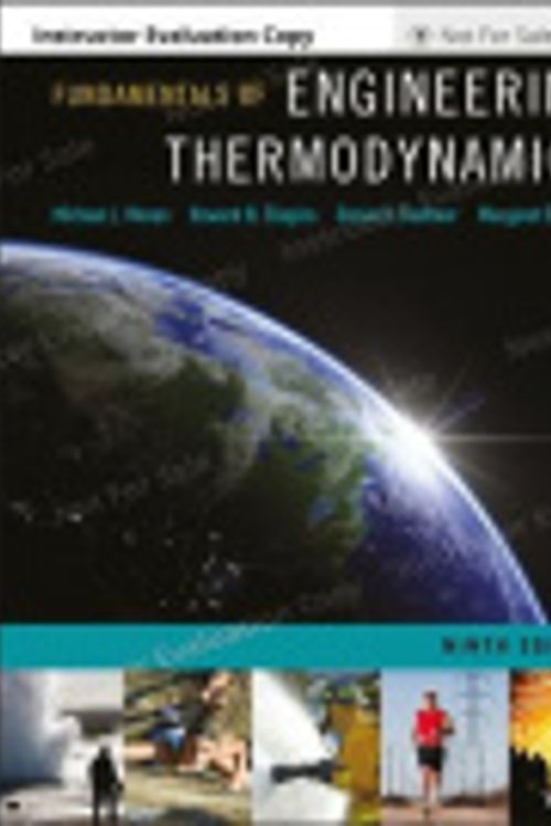 Cover Art for 9781119391470, Fundamentals of Engineering Thermodynamics by Michael J. Moran