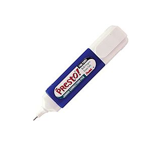 Cover Art for 0072512051412, Pentel Presto Jumbo Correction Pen, Fine Point, Metal Tip, White, 12 ml, 1 Pack (ZL31WBP-K6) by Pentel® Presto™! Multipurpose Correction Pens