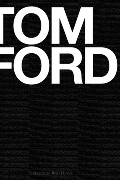 Cover Art for 9783899102376, Tom Ford by Tom Ford