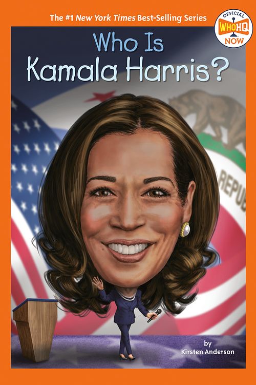 Cover Art for 9780593384480, Who Is Kamala Harris? by Kirsten Anderson