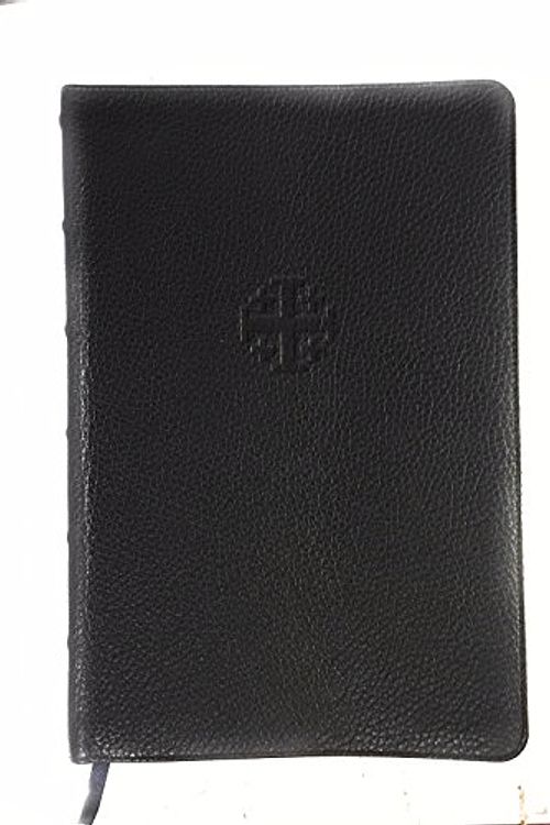 Cover Art for B078QRWTM1, Schuyler Quentel Black Calfskin NKJ Holy Bible (Black Letter) Large Print by Schuyler Bibles