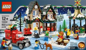 Cover Art for 0673419145374, Winter Village Post Office Set 10222 by Lego