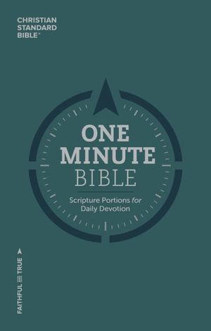 Cover Art for 9781462779567, CSB One Minute BibleScripture Portions for Daily Devotion, Tradepaper by Csb Bibles by Holman