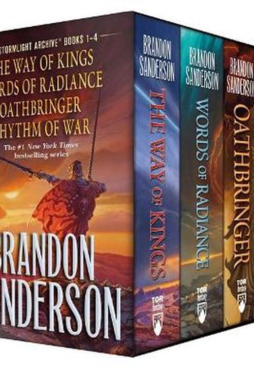 Cover Art for 9781250826039, Stormlight Archives Hc Boxed Set 1-4 by Brandon Sanderson