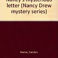 Cover Art for 9780356029115, Nancy's mysterious letter (Nancy Drew mystery series) by Carolyn Keene