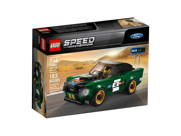 Cover Art for 5702016109054, 1968 Ford Mustang Fastback Set 75884 by LEGO