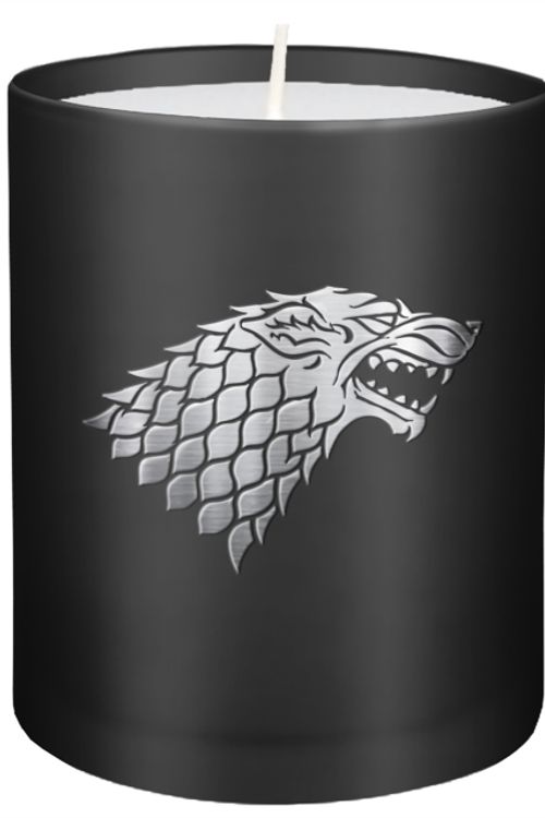 Cover Art for 9781682982808, Game of Thrones: House Stark Large Glass Candle by Insight Editions