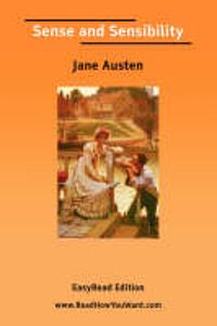 Cover Art for 9781425050405, Sense and Sensibility [EasyRead Edition] by Jane Austen