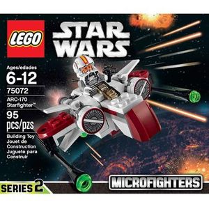 Cover Art for 0673419230254, ARC-170 Starfighter Set 75072 by LEGO