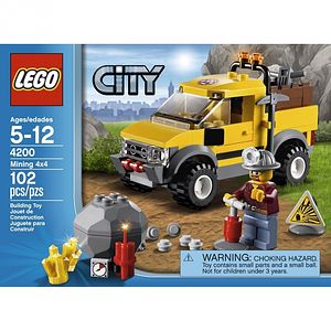 Cover Art for 5702014822894, Mining 4x4 Set 4200 by Lego