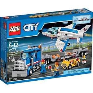 Cover Art for 0673419230520, Training Jet Transporter Set 60079 by LEGO