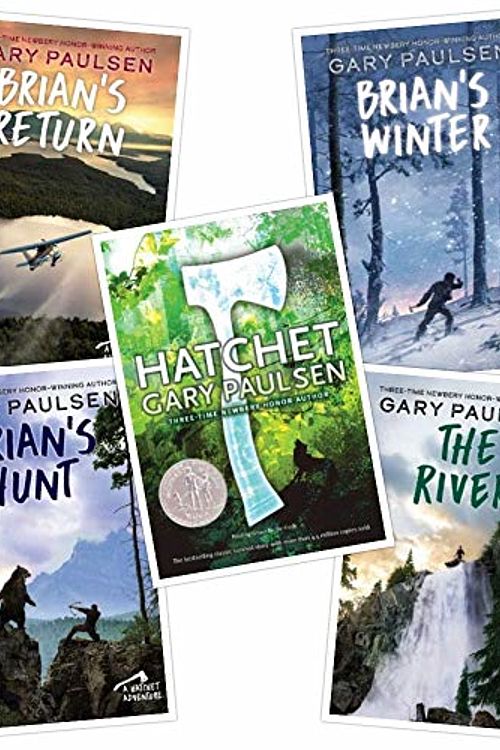 Cover Art for B0041XXRMK, Complete Hatchet Set (Hatchet~The River~Brian's Winter~Brian's Return~Brian's Hunt) by Gary Paulsen