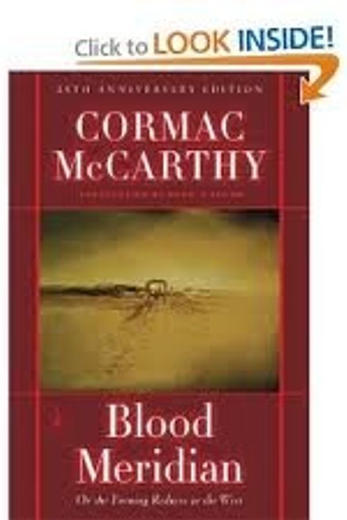 Cover Art for B004UNZE9U, Blood Meridian Publisher: Modern Library by Cormac McCarthy