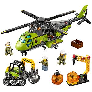 Cover Art for 0673419249942, Volcano Supply Helicopter Set 60123 by LEGO