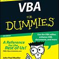 Cover Art for 9780470126998, VBA for Dummies by Steve Cummings