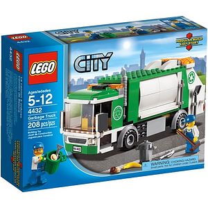 Cover Art for 0673419196253, Garbage Truck Set 4432 by LEGO