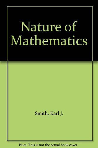 Cover Art for 9780534066963, Nature of Mathematics by Karl Smith