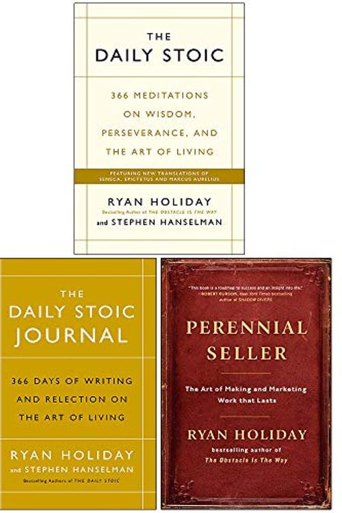 Cover Art for 9789124038052, The Daily Stoic, [Hardcover] The Daily Stoic Journal, [Hardcover] Perennial Seller By Ryan Holiday Collection 3 Books Set by Ryan Holiday