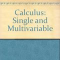 Cover Art for 9780471242949, Calculus: Single and Multivariable by Deborah Hughes-Hallett