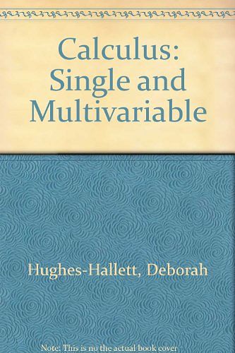 Cover Art for 9780471242949, Calculus: Single and Multivariable by Deborah Hughes-Hallett