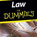 Cover Art for 9780764558306, Law For Dummies by John Ventura