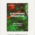 Cover Art for 9780071261913, Electronic Principles by Albert Paul Malvino