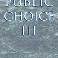 Cover Art for 9781107385702, Public Choice III by Dennis C. Mueller