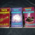 Cover Art for B0039OIH8G, Set 3 paperbacks ~ Soul Music, Maskerade, Pyramids by Terry Pratchett