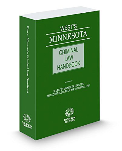 Cover Art for 9780314693419, West's® Minnesota Criminal Law Handbook, 2018 ed. by Thomson Reuters Editorial Staff