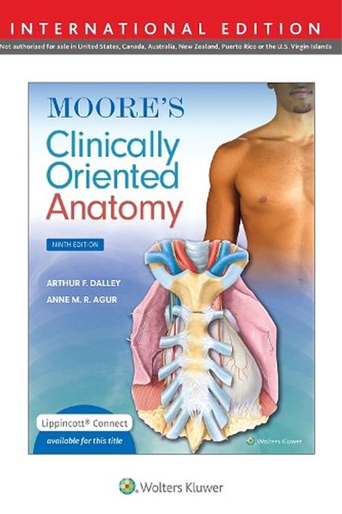 Cover Art for 9781975209551, Moore's Clinically Oriented Anatomy (Lippincott Connect) by Dalley II PhD  FAAA, Arthur F., Agur B.Sc. (OT)  M.Sc  PhD, Anne M. R.