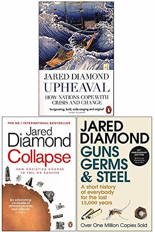 Cover Art for 9789124040437, Jared Diamond 3 Books Collection Set(Upheaval, Collapse Guns, Germs and Steel) by Jared Diamond