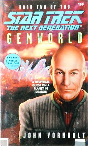 Cover Art for 9780671042714, Gemworld Book Two of Two (Star Trek The Next Generation, No 59) by John Vornholt