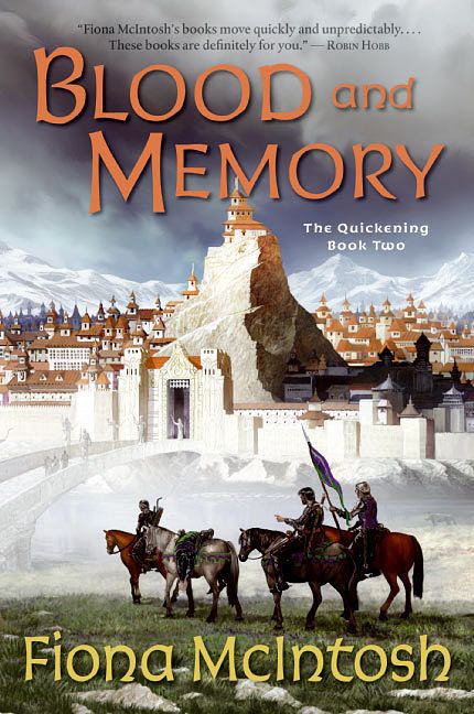 Cover Art for 9780060747589, Blood and Memory by Fiona McIntosh