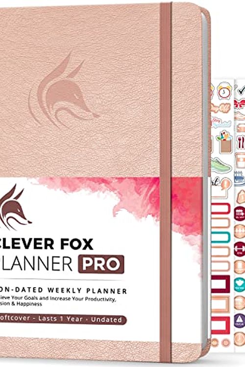 Cover Art for 4752165002769, Clever Fox Planner PRO - Weekly & Monthly Life Planner to Increase Productivity, Time Management and Hit Your Goals - Organizer, Gratitude Journal - Undated - Start Anytime, A4,Lasts 1 Year(Rose Gold) by Unknown