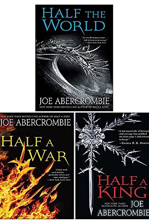 Cover Art for B01MQIPMVL, Shattered Sea Series 3 Books Collection Set by Joe Abercrombie (Half a King, Half the World, Half a War) by Joe Abercrombie