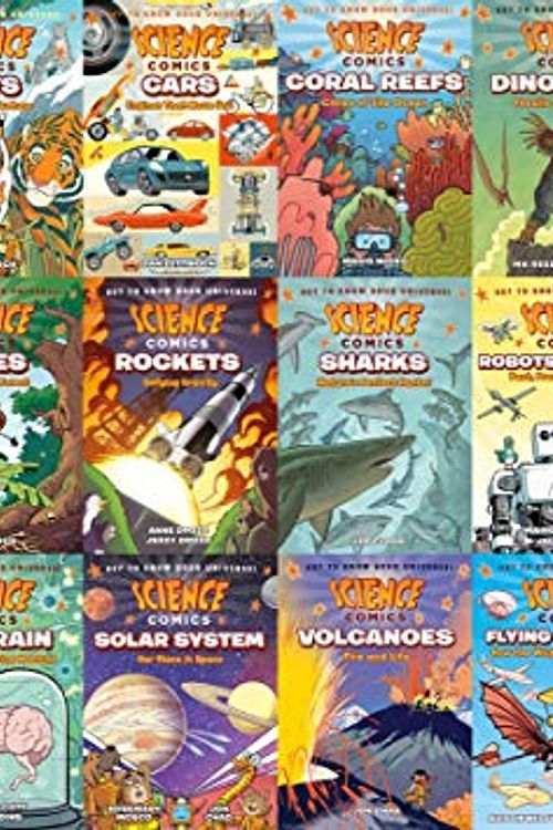 Cover Art for B0855DW62V, Science Comics Series 18-Book Set by Andy Hirsch, Jacob Chabot, Joe Flood