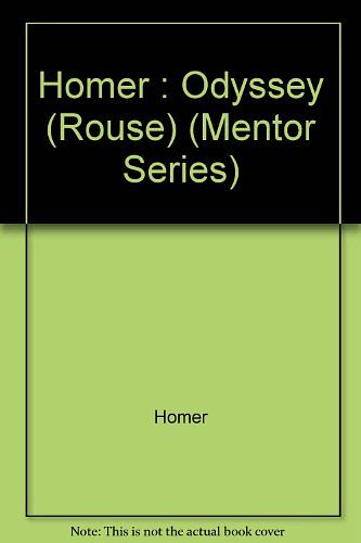 Cover Art for 9780451618245, Homer : Odyssey (Rouse) by Homer