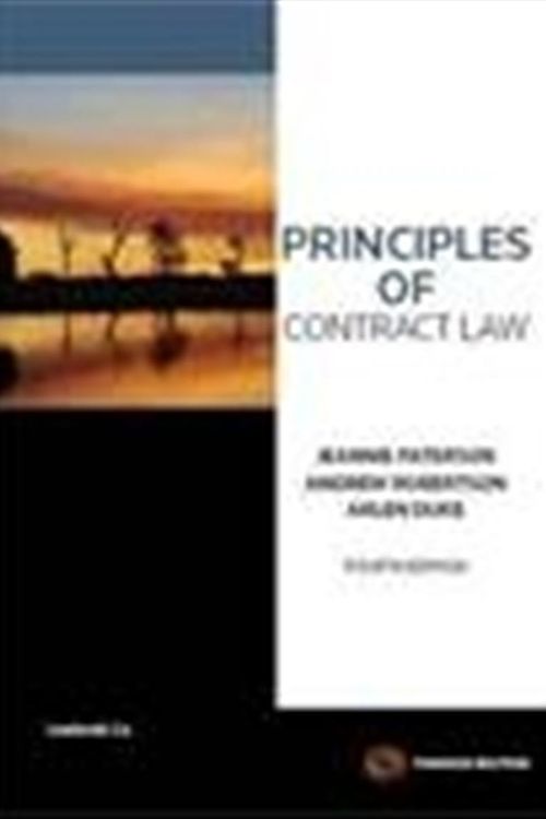 Cover Art for 9780455229454, Principles of Contract Law by Jeannie Paterson, Andrew Robertson, Arlen Duke