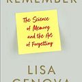 Cover Art for 9781838954154, Remember by Lisa Genova