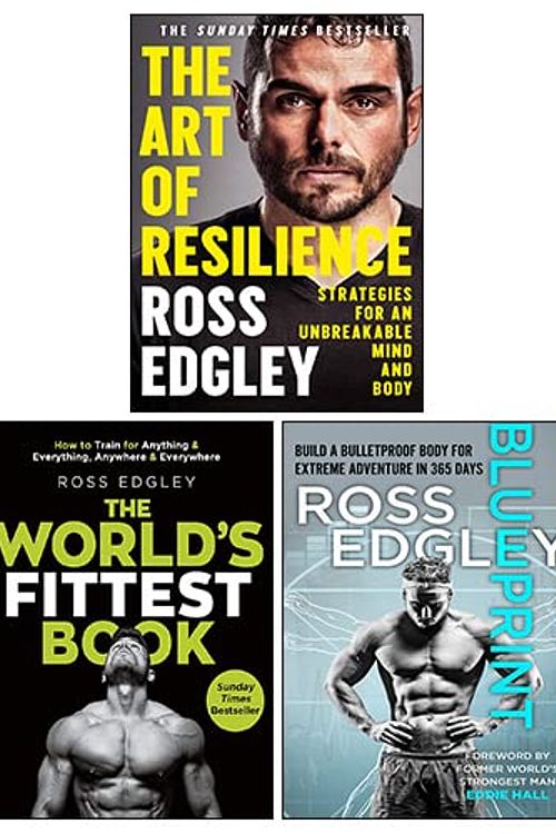 Cover Art for 9789124177744, Ross Edgley 3 Books Collection Set (The World's Fittest Book, The Art of Resilience, Blueprint [Hardcover]) by Ross Edgley