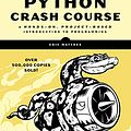 Cover Art for B07J4521M3, Python Crash Course, 2nd Edition: A Hands-On, Project-Based Introduction to Programming by Eric Matthes