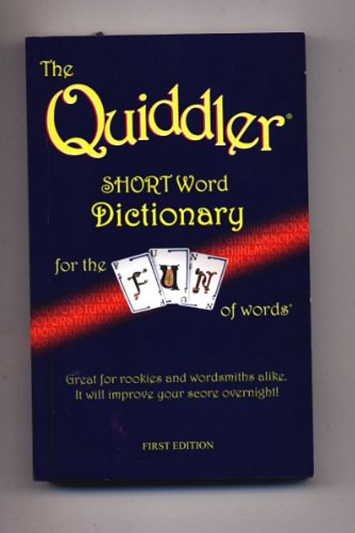 Cover Art for 9780982458617, The Quiddler Short Word Dictionary by Barbara Zahno