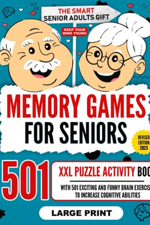 Cover Art for 9791281260009, Memory Games for Seniors: A Large Print XXL Puzzle Activity Book with 501 Exciting and Funny Brain Exercises to Increase Cognitive Abilities [The Smart Senior Adult's Gift] by Keep Your Mind Young