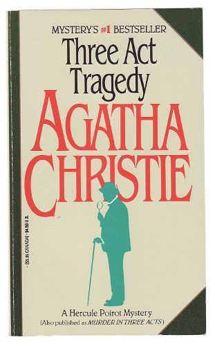 Cover Art for 9789994599097, Three Act Tragedy by Agatha Christie