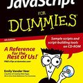 Cover Art for 9780764576591, JavaScript For Dummies by Vander Veer, Emily A.