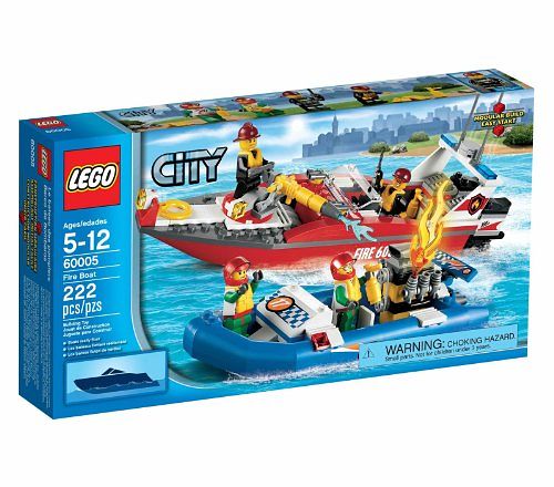 Cover Art for 0673419188012, Fire Boat Set 60005 by LEGO