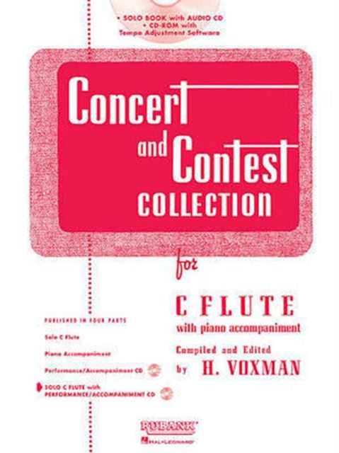 Cover Art for 9781423477174, Concert and Contest Collection for C Flute - Book/CD Pack by H. Voxman