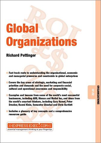 Cover Art for 9781841122373, Global Organizations by Richard Pettinger